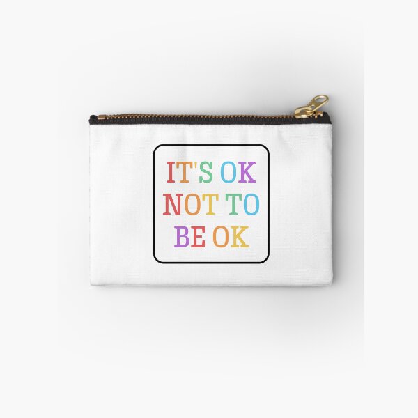 Item preview, It's OK not to be OK - colorful text kids designed and sold by Inspirationmotivation.