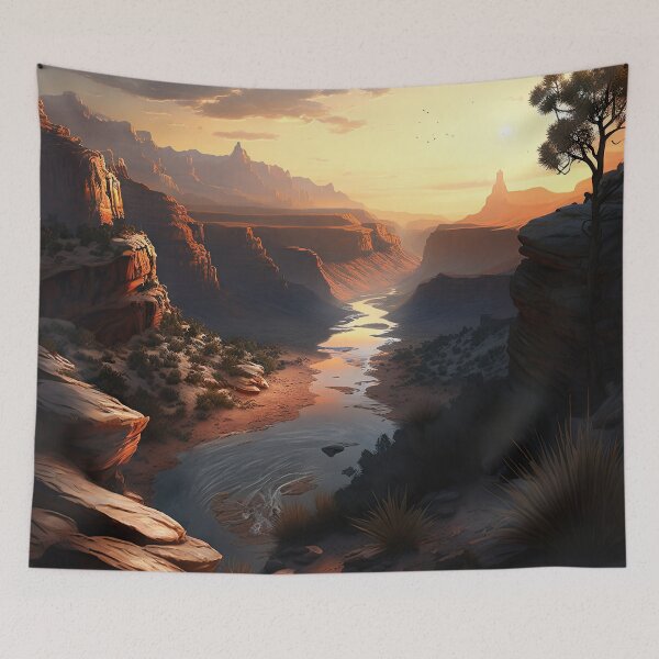 Item preview, Sunset at the Canyon designed and sold by Damian Sobczyk.