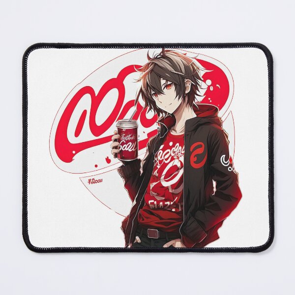 Item preview, Anime Guy Coca Cola Parody designed and sold by NanarodsDesign.