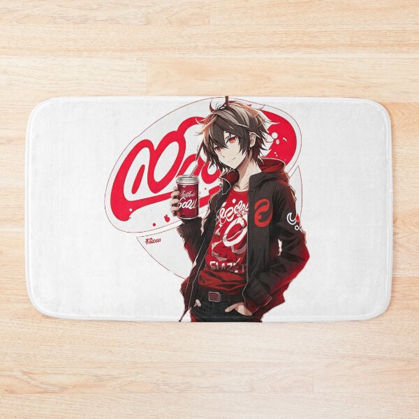 Item preview, Anime Guy Coca Cola Parody designed and sold by NanarodsDesign.