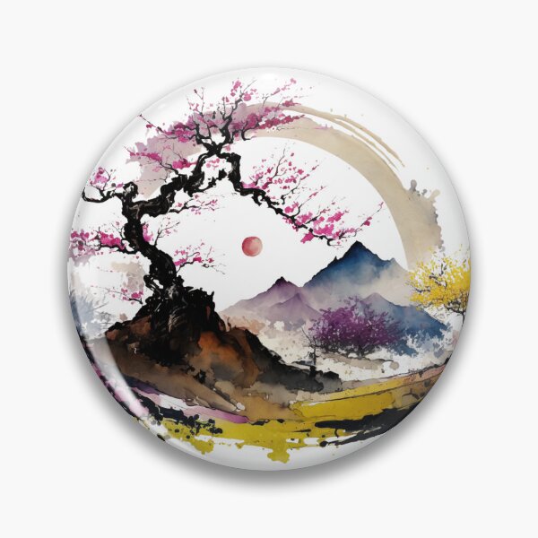 Item preview, Japanese Art Landscape designed and sold by letsgetinspired.
