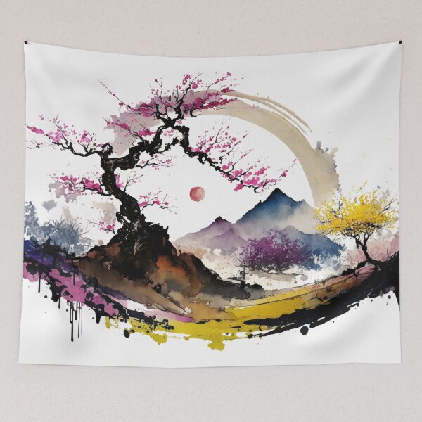 Item preview, Japanese Art Landscape designed and sold by letsgetinspired.