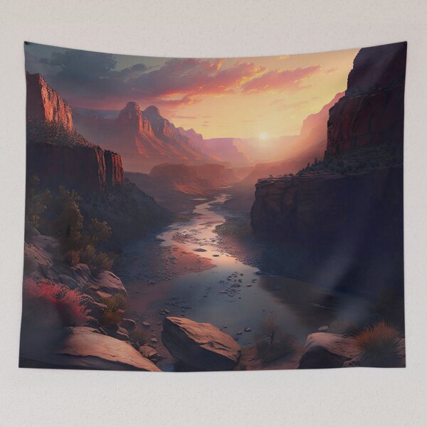 Item preview, Sunset at the Canyon designed and sold by Damian Sobczyk.