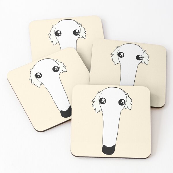 Item preview, Funny Borzoi the cute long nose dog designed and sold by Yarafantasyart.