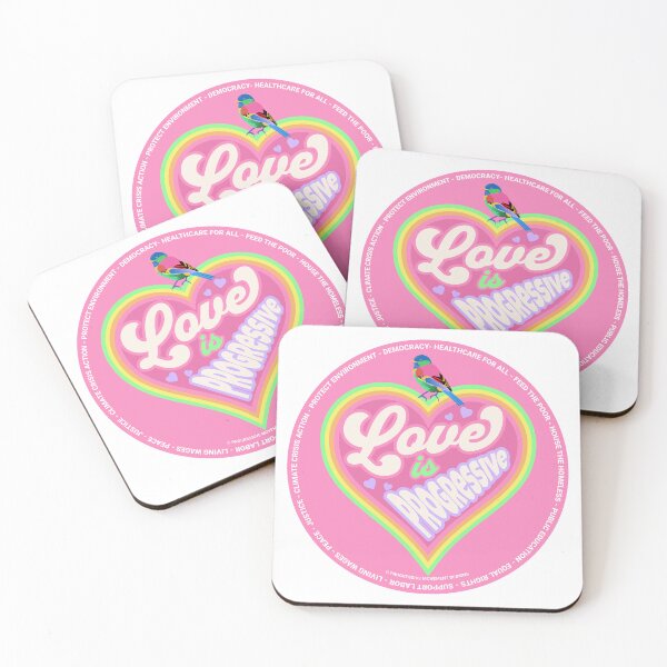 Item preview, PMD00364 Progressive Movement Designs Love for any day or Valentines Valentine for progressives  designed and sold by ProgressiveLeft.