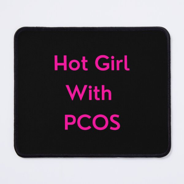 Item preview, Hot Girl with PCOS (pink version) designed and sold by erinrianna1.