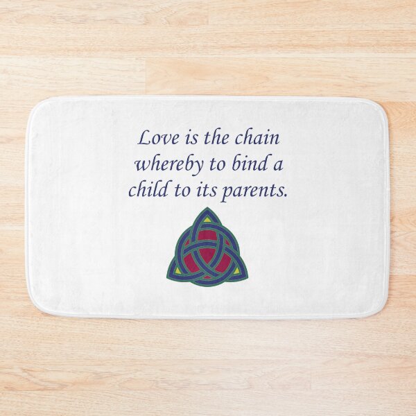 Item preview, Love Is The Chain - Family Quote  designed and sold by CrankyOldDude.
