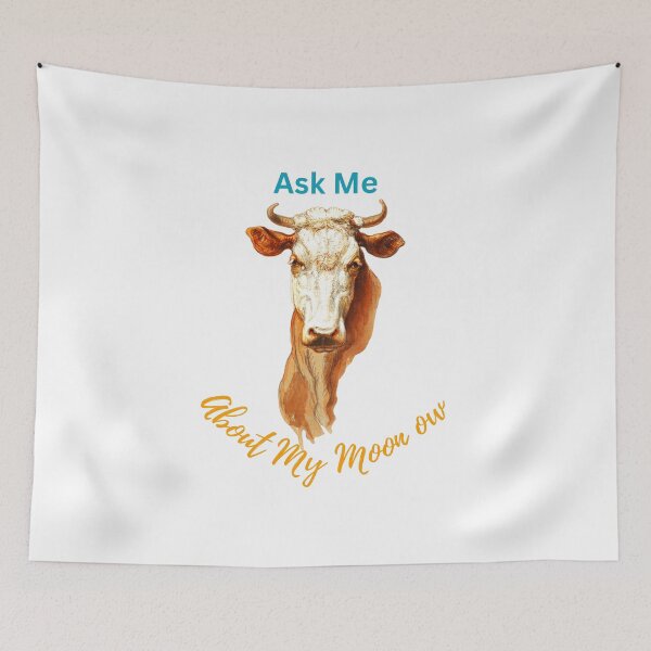 Item preview, Ask Me About My Moo Cow designed and sold by Echo Aesthetics.