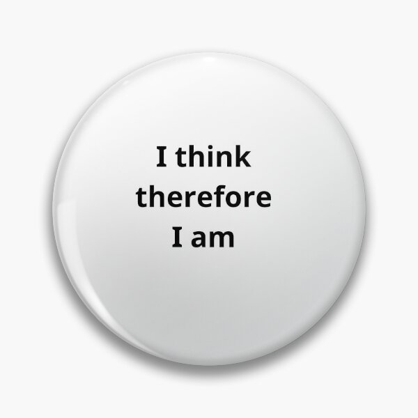Item preview, I think therefore I am designed and sold by Mourad Abdellaoui⭐⭐⭐⭐⭐.