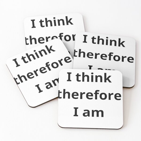 Item preview, I think therefore I am designed and sold by Mourad Abdellaoui⭐⭐⭐⭐⭐.