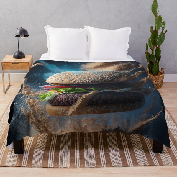 Aperçu de l'œuvre Burger garni de sésame créée et vendue par ShoPellY.