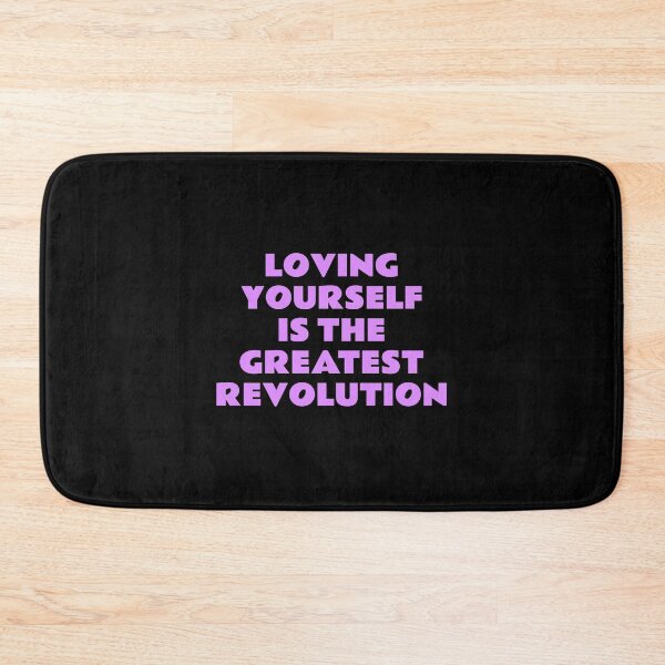 Item preview, Loving yourself is the greatest revolution - self love quotes designed and sold by Inspirationmotivation.