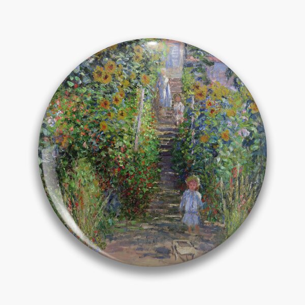 Item preview, Claude Monet - The Artist's Garden at Vétheuil designed and sold by NewNomads.
