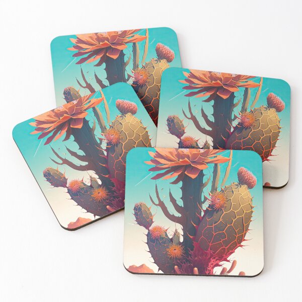 Item preview, A cactus flowering in the desert designed and sold by Cydermann.
