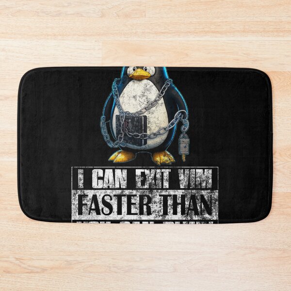 Item preview, I Can Exit VIM Faster Than You Can Blink Linux Humor designed and sold by Cedinho.