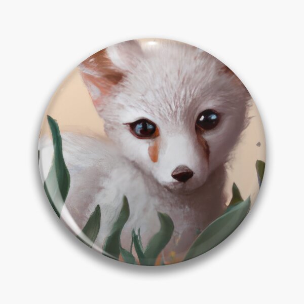 Item preview, Snow Fox on a sandy bank| Fox Illustration | Fox Watercolor Drawing designed and sold by phillipbooth.