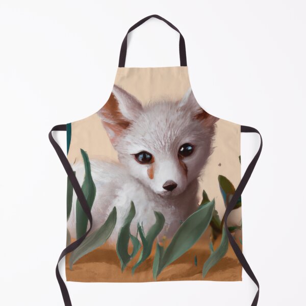 Item preview, Snow Fox on a sandy bank| Fox Illustration | Fox Watercolor Drawing designed and sold by phillipbooth.