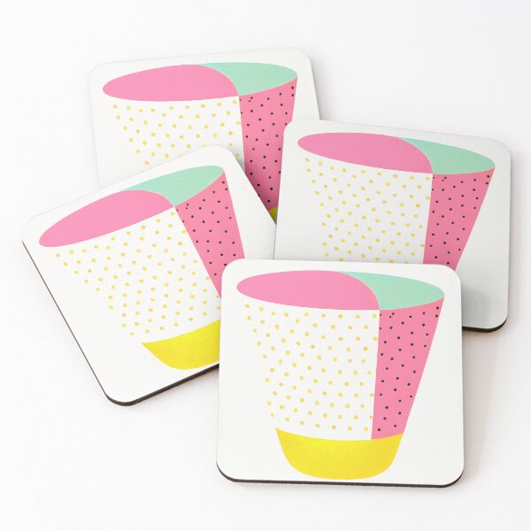Item preview, My Cup Minimalistic Coffee Modern Art designed and sold by PinkNomad.