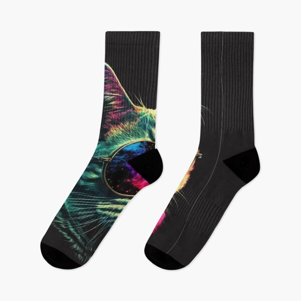 Item preview, Neon Nerd Cat designed and sold by Enea Kelo.