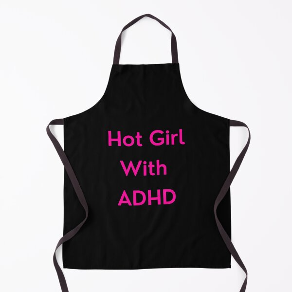 Item preview, Hot Girl with ADHD (pink version) designed and sold by erinrianna1.