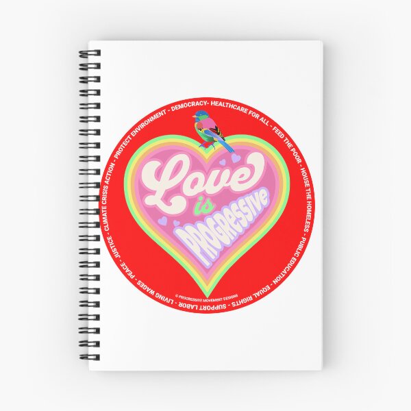 Item preview, PMD00365 Progressive Movement Designs Love for any day or Valentines Valentine for progressives  designed and sold by ProgressiveLeft.
