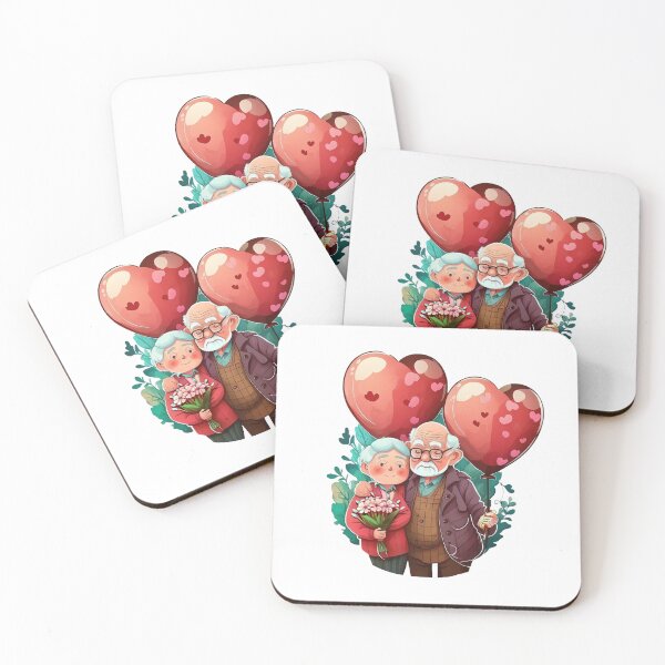 Item preview, Grandparents couple sharing some love. designed and sold by MrLacarte.