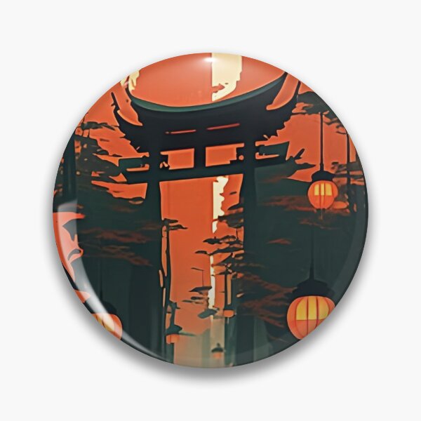 Item preview, Japanese shrines designed and sold by TheArtfulNook.