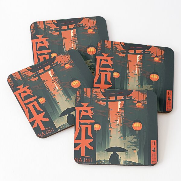Item preview, Japanese shrines designed and sold by TheArtfulNook.