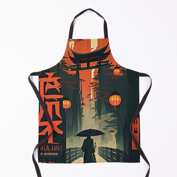 Item preview, Japanese shrines designed and sold by TheArtfulNook.