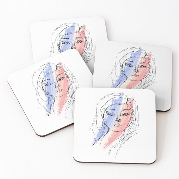 Item preview, Girl Sketch Colour designed and sold by nateheins.