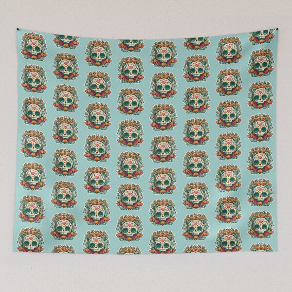 Item preview, Sugar Skull Cat designed and sold by Black-Glove.