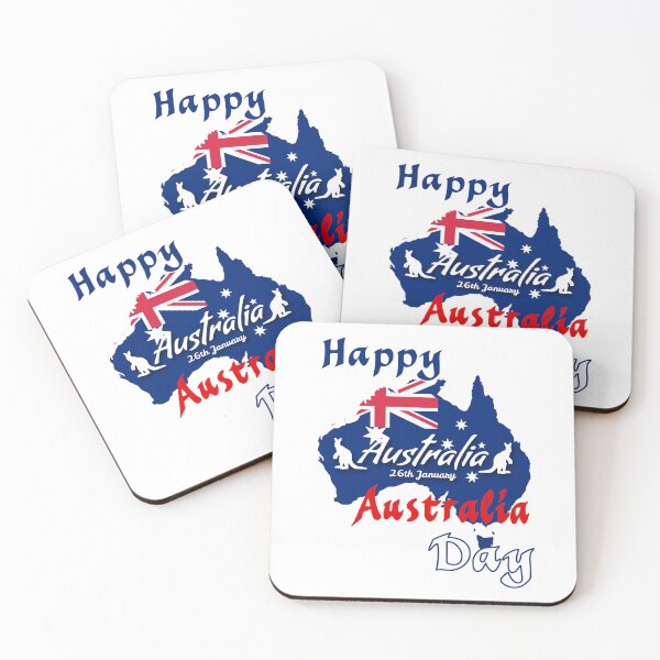 Item preview, Australian Day Map designed and sold by Deco-Design.