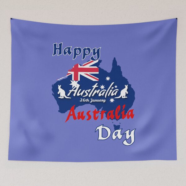 Item preview, Australian Day Map designed and sold by Deco-Design.