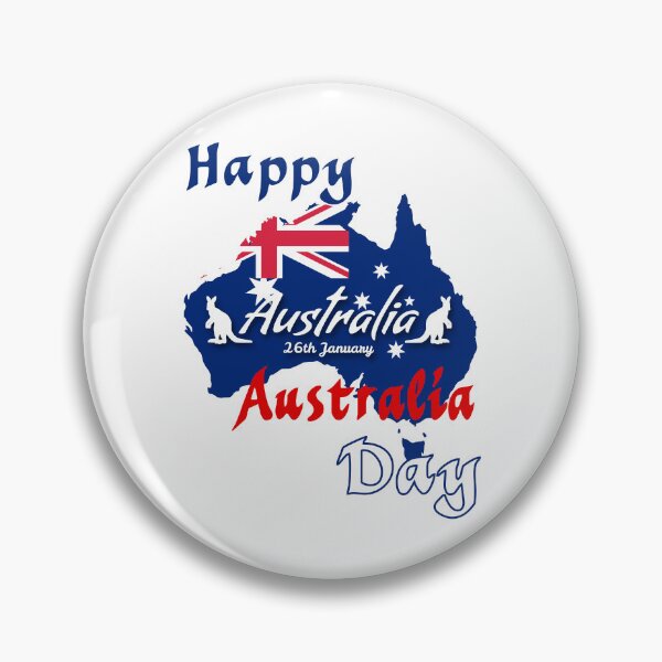 Item preview, Australian Day Map designed and sold by Deco-Design.