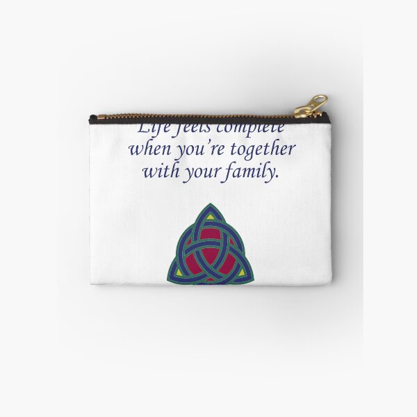 Item preview, Life Feels Complete - Family Quote  designed and sold by CrankyOldDude.