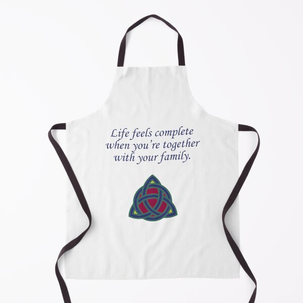 Item preview, Life Feels Complete - Family Quote designed and sold by CrankyOldDude.