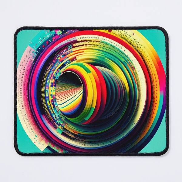 Item preview, Circumference 0004, The iconic circular designs of "Circumference" showcase a playful, trippy aesthetic that is both mesmerizing and meaningful designed and sold by randycolby.