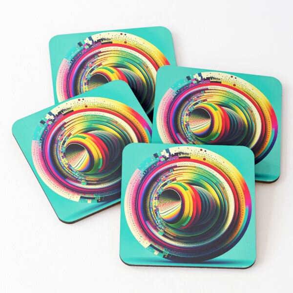Item preview, Circumference 0004, The iconic circular designs of "Circumference" showcase a playful, trippy aesthetic that is both mesmerizing and meaningful designed and sold by randycolby.