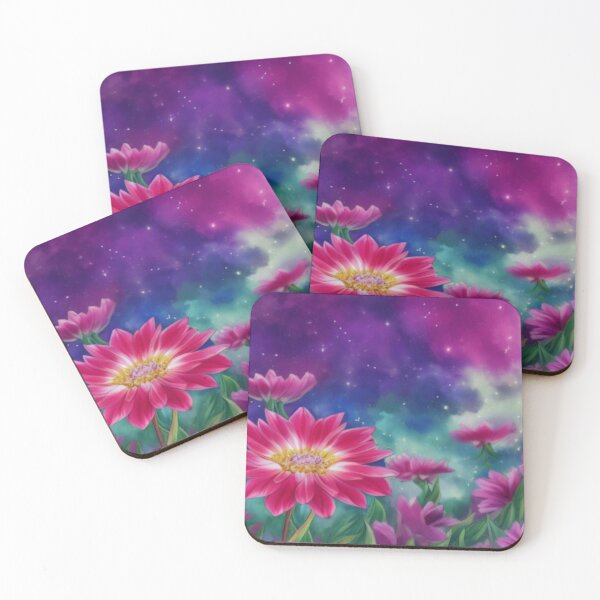 Item preview, Soft Floral Starry Sky Watercolor No 5 designed and sold by BassHeadMomma.