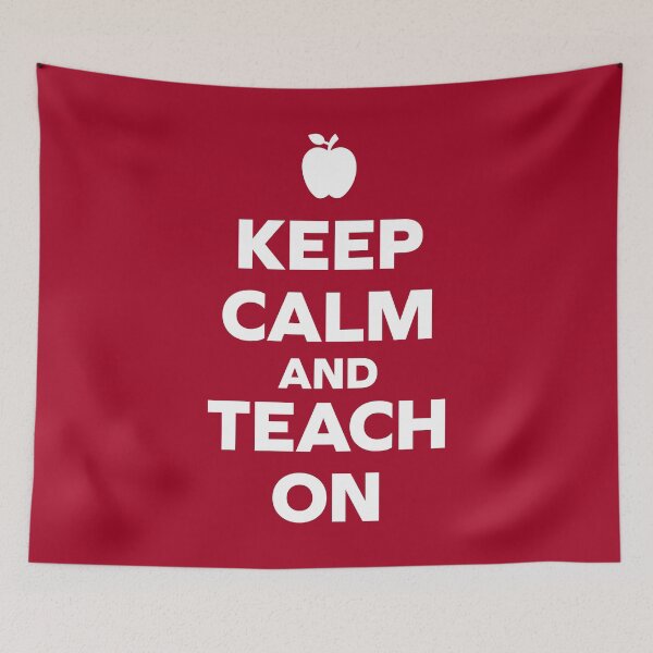 Item preview, Keep Calm Teach On Quote designed and sold by quarantine81.