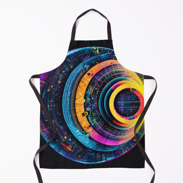 Item preview, Circumference 0005, The psychedelic vibes of "Circumference" art are perfect for T-shirts, posters, and other merchandise designed and sold by randycolby.