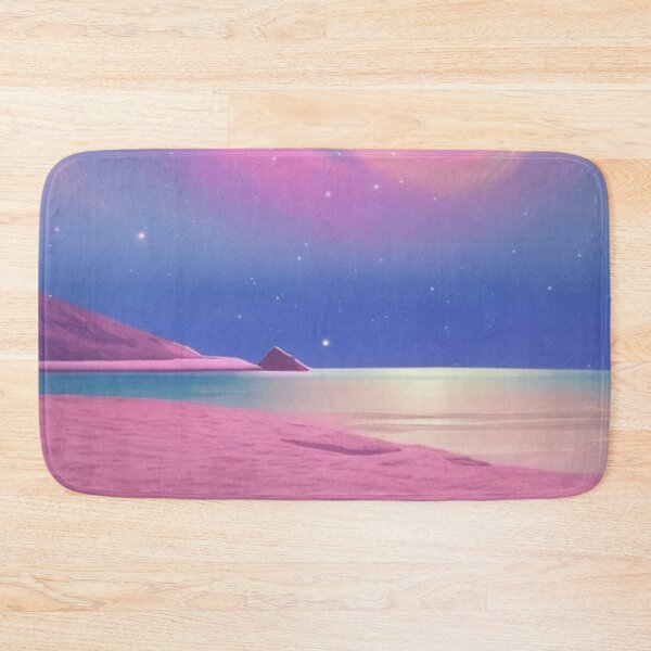 Item preview, Beautiful galaxy meets endless sea and pink sandy beach designed and sold by Girly-Universe.
