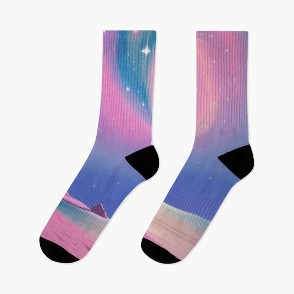 Item preview, Beautiful galaxy meets endless sea and pink sandy beach designed and sold by Girly-Universe.
