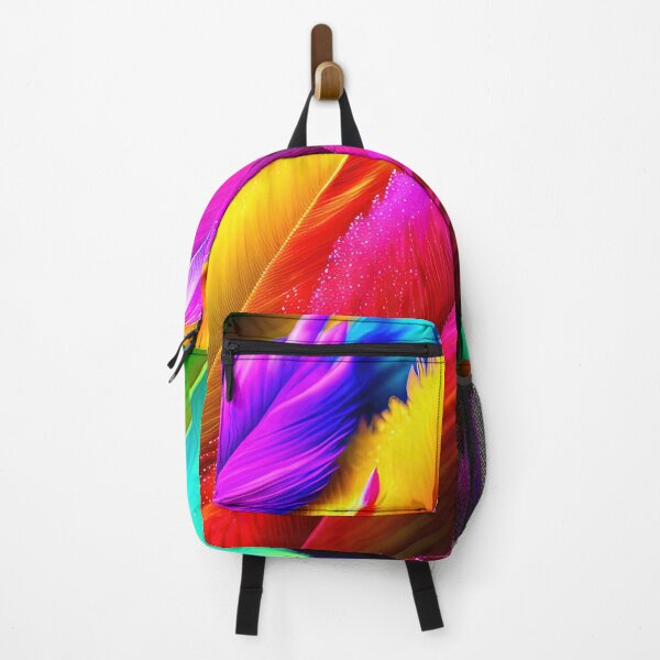 Item preview, Abstract bright coloured feathers illustration designed and sold by Graphics By Craig.