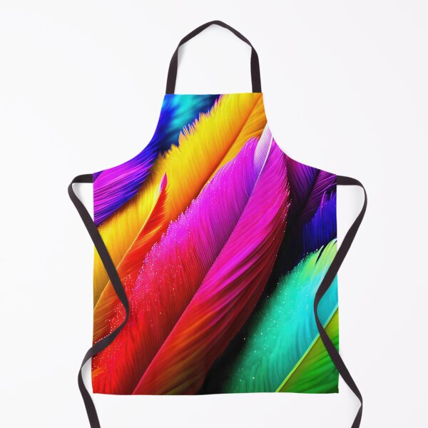 Item preview, Abstract bright coloured feathers illustration designed and sold by Graphics By Craig.