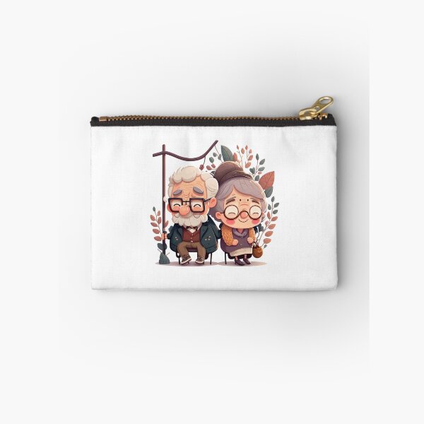 Item preview, Old Happy couple  Cute Chibi designed and sold by addthana.
