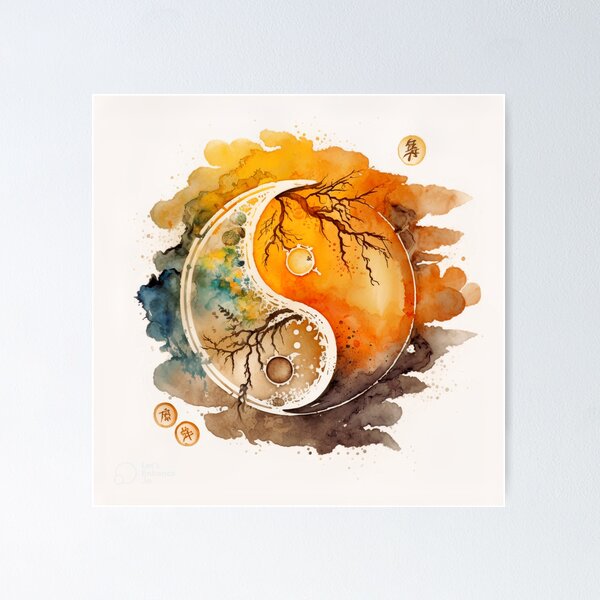 Item preview, Feng Shui Wall Art for Life in Harmony designed and sold by RetComly.