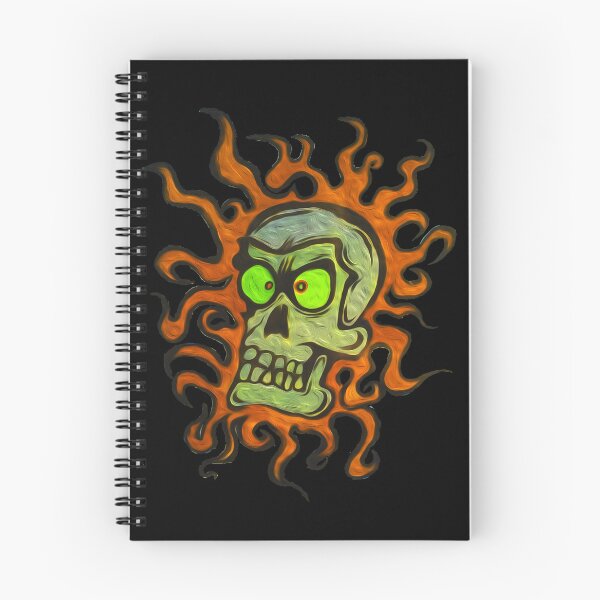 Item preview, Skully the Flaming Voodoo Skull designed and sold by Gogmagosh.