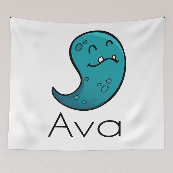 Item preview, Ava Cute Monster My Name is Ava!  designed and sold by ProjectX23.