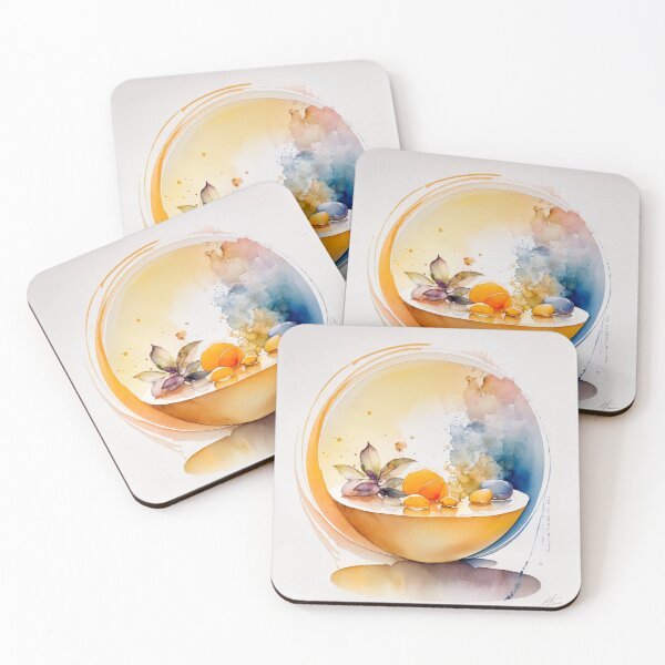 Item preview, Feng Shui Zen Watercolor Nature Art designed and sold by RetComly.